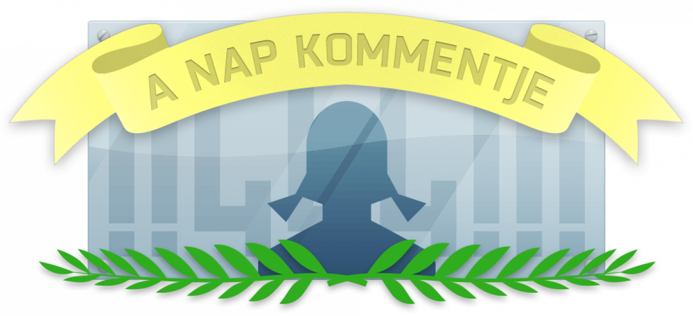 A nap kommentelője: Erika