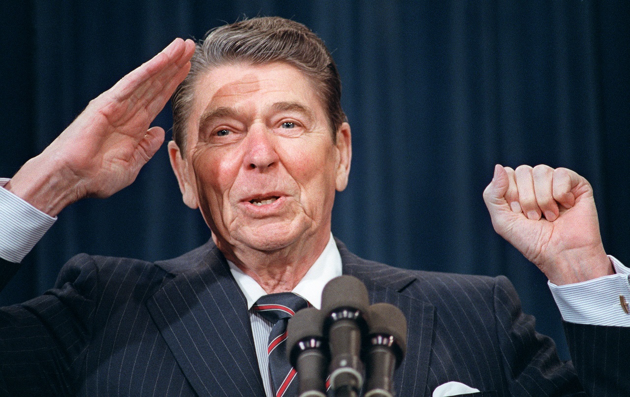 Ronald Reagan sose lehetett volna kaliforniai kormányzó, majd az Egyesült Államok elnöke, ha az 1940-es években nem válik országosan ismertté hollywoodi színészként (Fotó: Mike Sargent / AFP)