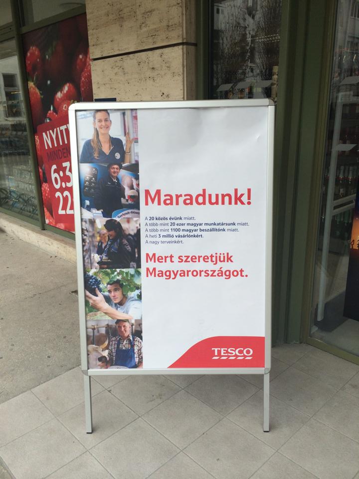 Kivonulhat Magyarországról a Tesco