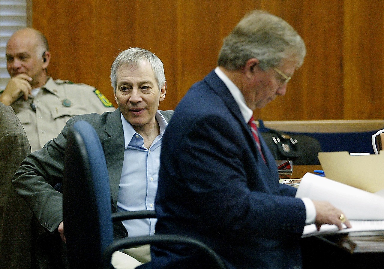 Robert Durst a Morris Black-ügy tárgyalásán 2003. november 10-én (Fotó: James Nielsen/ Getty Images)