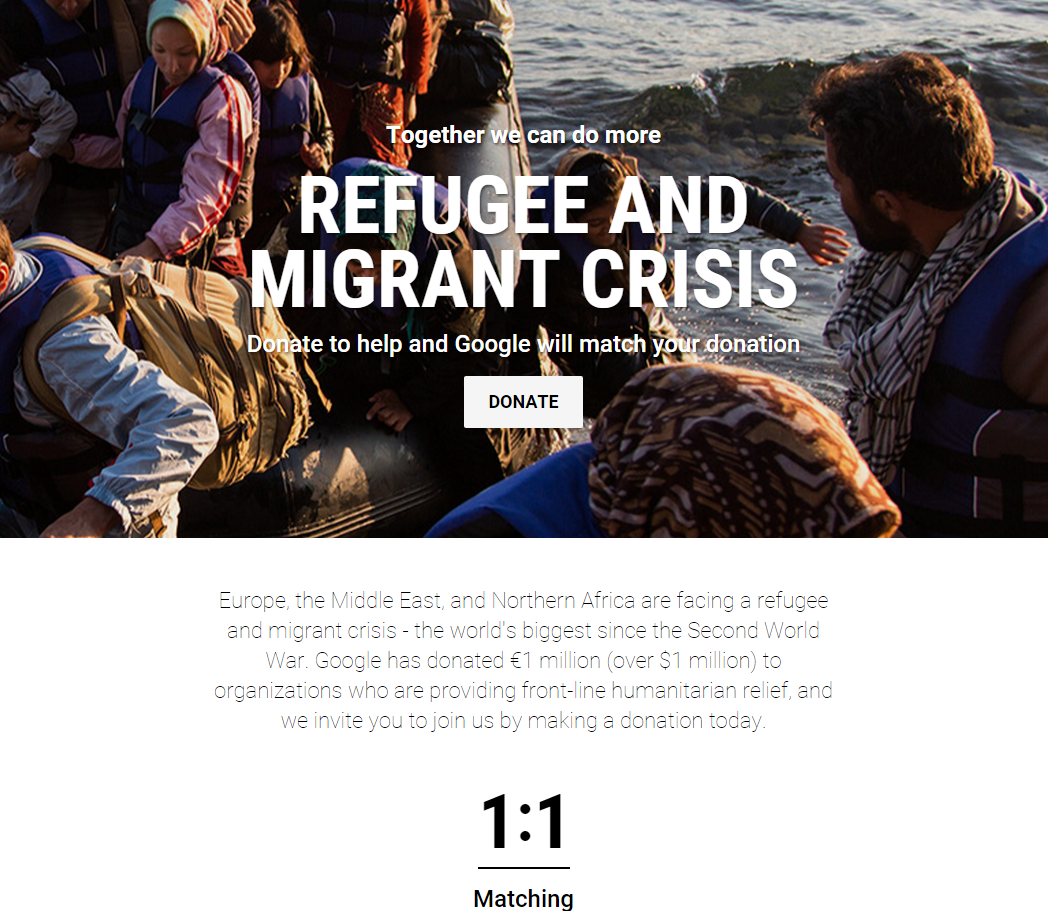 A Google tovább segíti a menekülteket