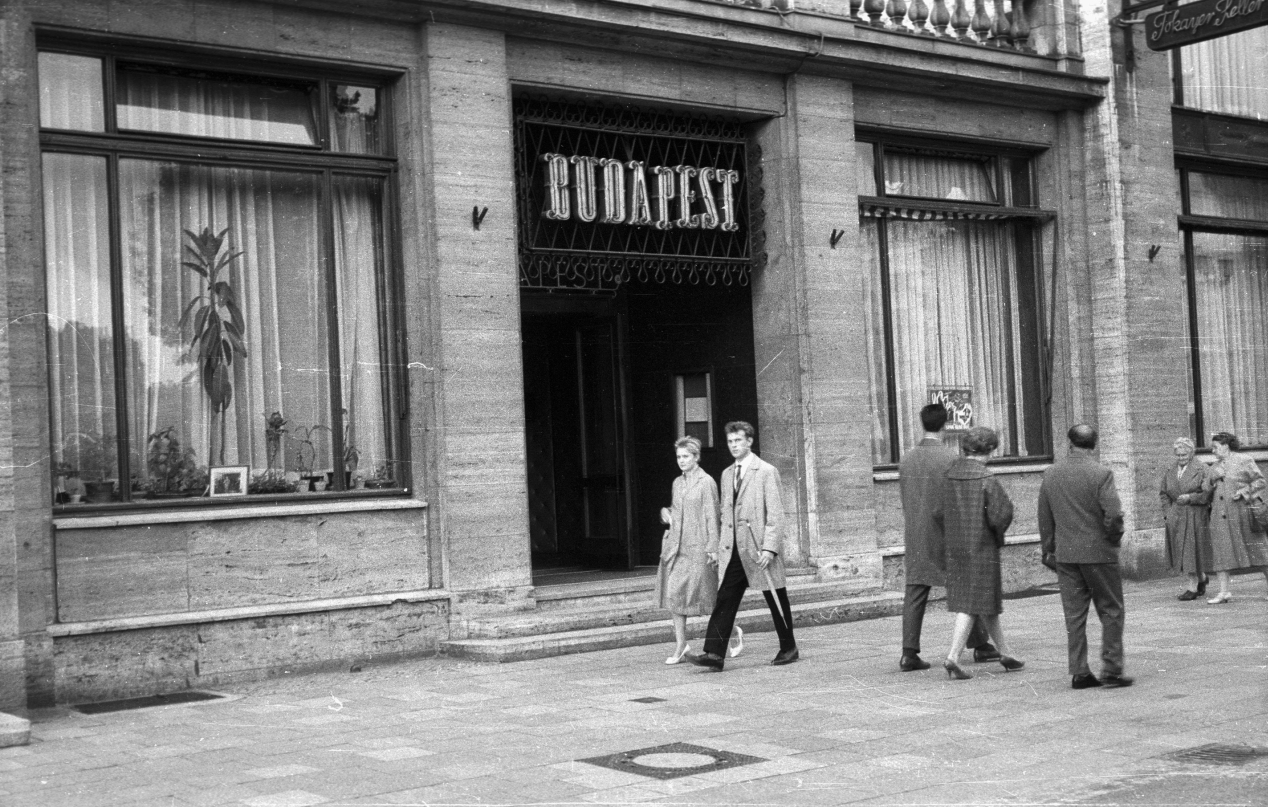 És Budapest Berlinben, Karl-Marx-Allee, 1962.