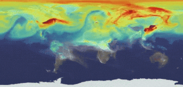 Így néz ki videón, ahogy a légszennyezés lassan megfojtja a Földet