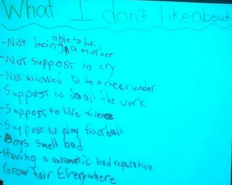 "Szeretni kell az erőszakot": Egy 9 éves gyerek összeírta, hogy miért rossz fiúnak lenni