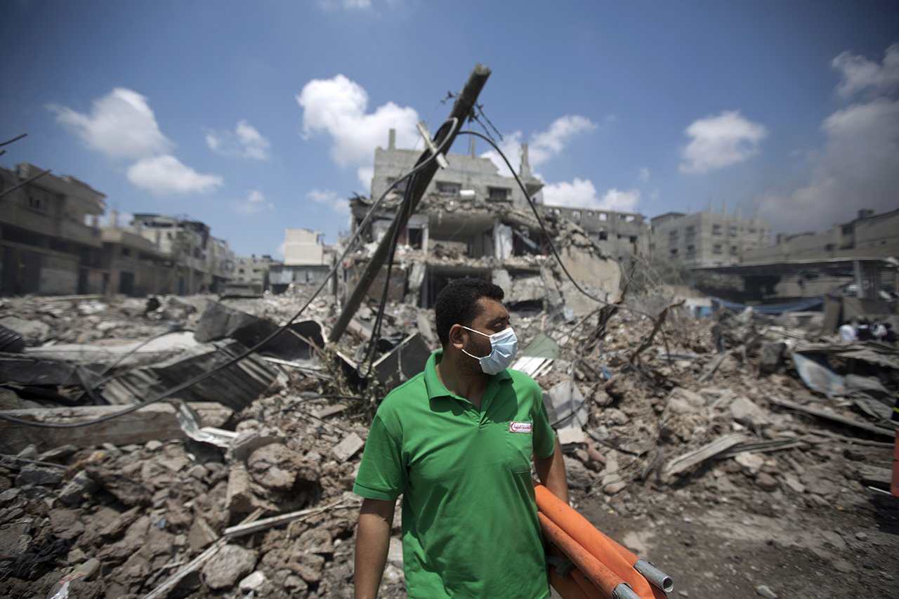 Egy háborús nap Gázában