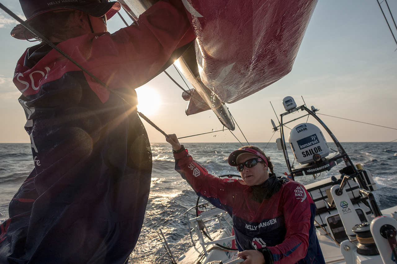 Corinna Halloran/Team SCA/Volvo Ocean Race via Getty Images