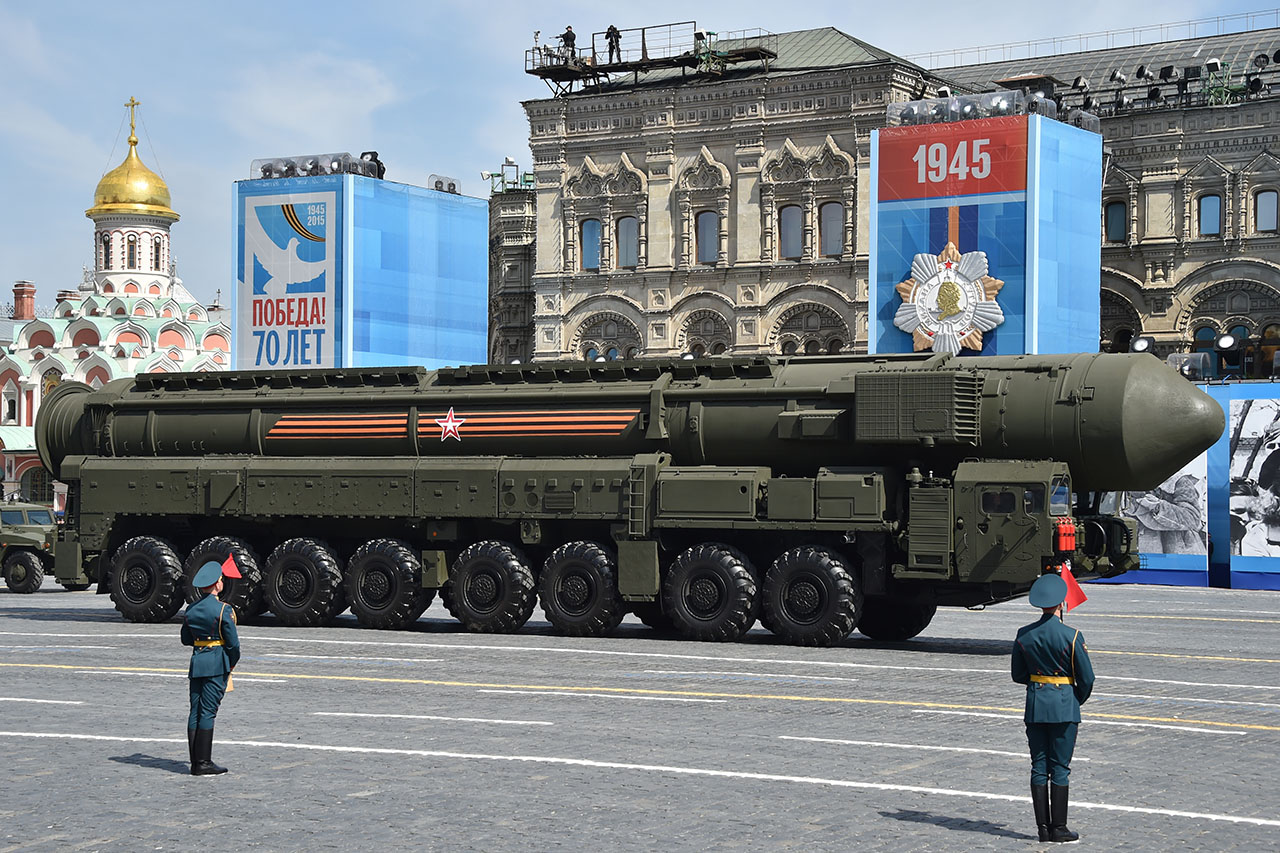 Gyakorlatoznak az orosz nukleáris erők