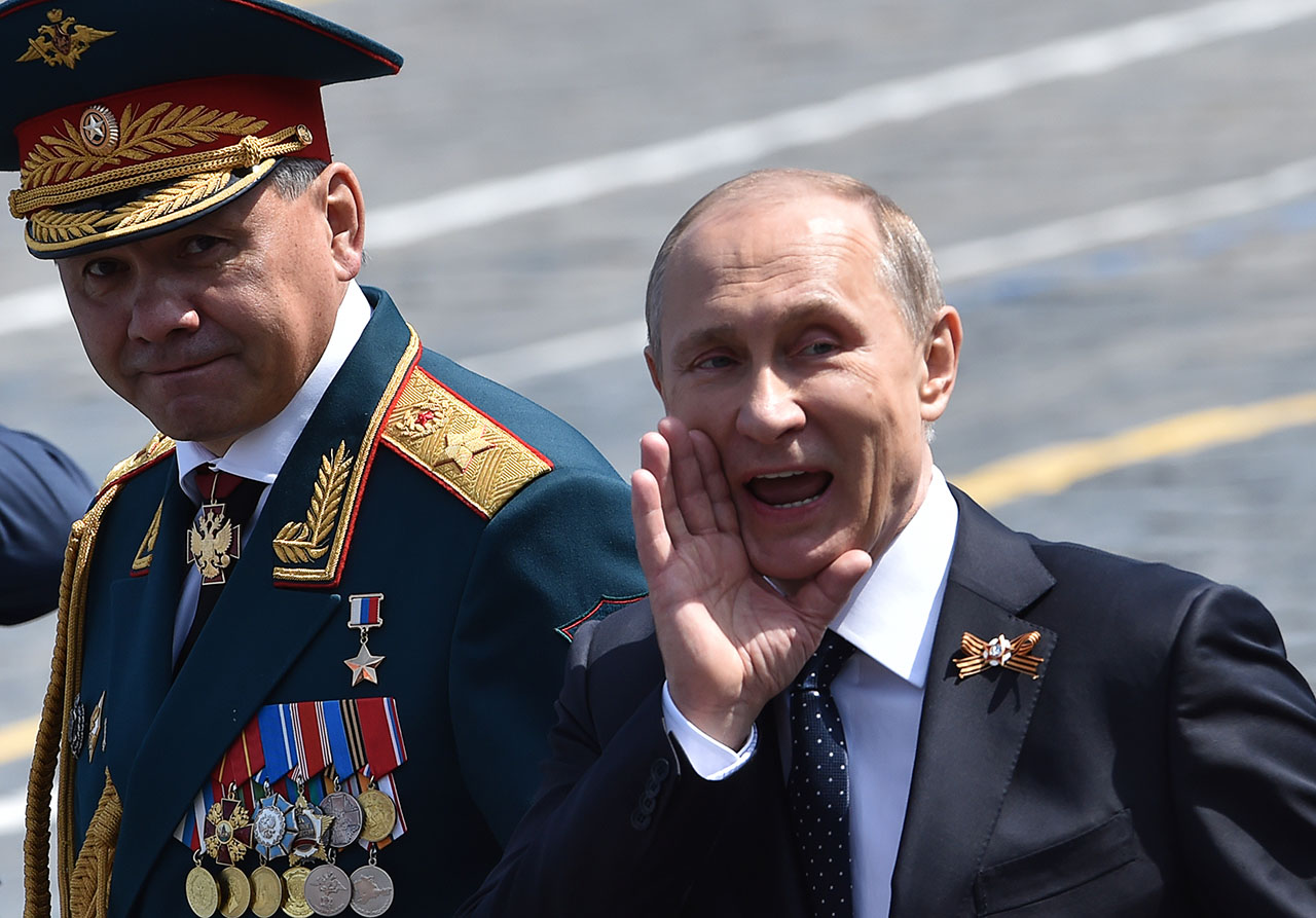 Vlagyimir Putyin elemében (FP PHOTO / KIRILL KUDRYAVTSEV)