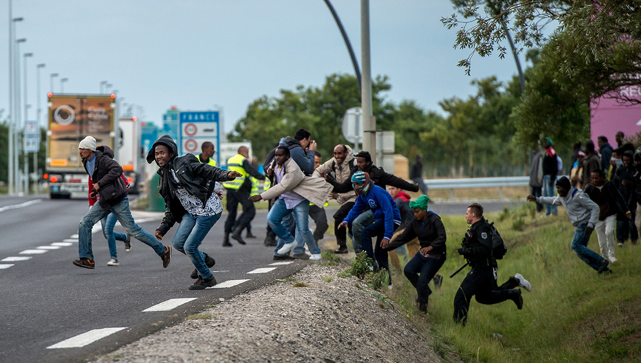 Soha nem volt ilyen durva a menekülthelyzet Calais-nál