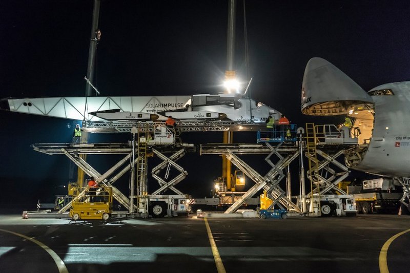 A Solar Impulse 2 747-es Boeinggel repült Abu Dzabiba a rajthoz