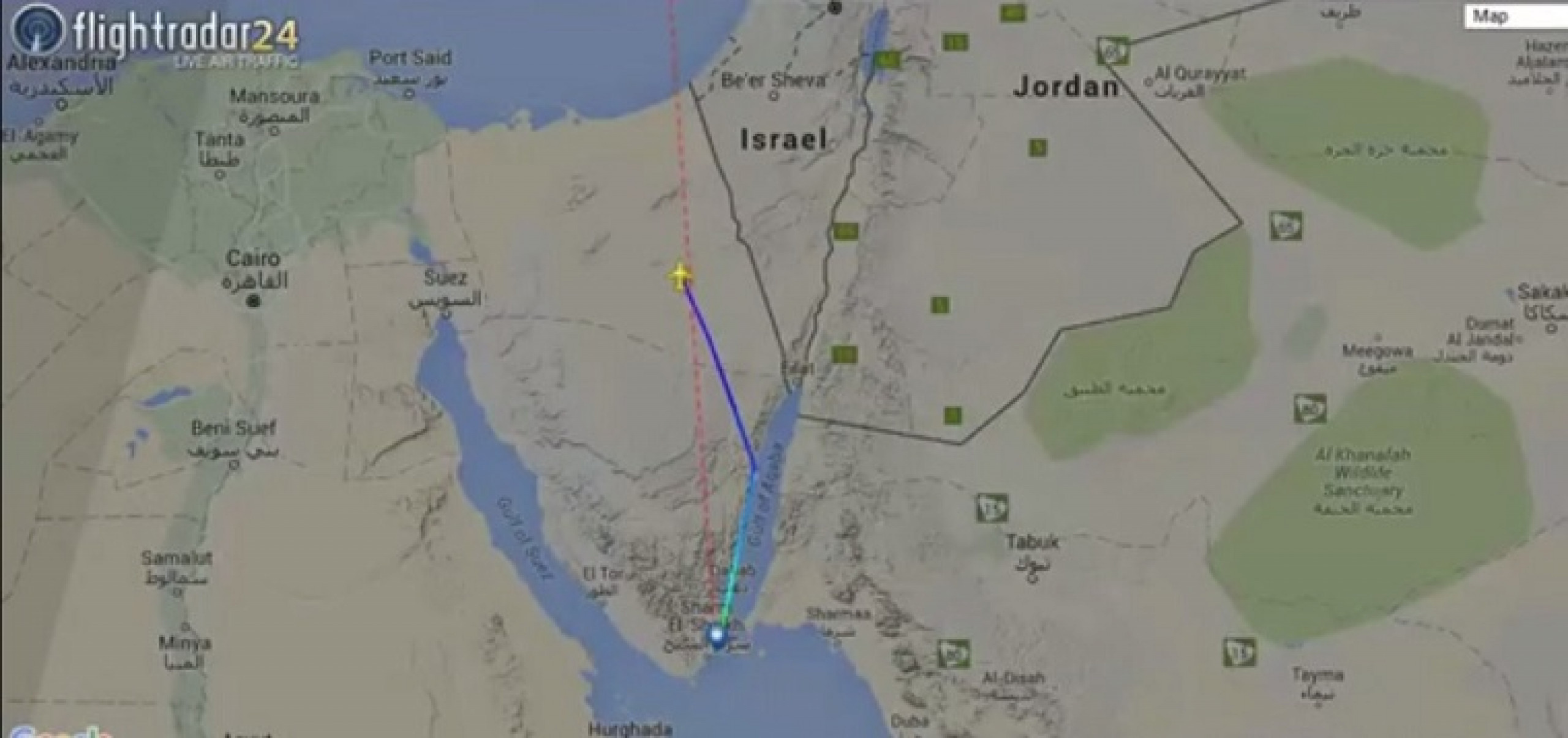 Самолеты россия летают в египет. Синайский полуостров шарма Шейх карта. Место крушения а321 Синайский полуостров. Место крушения самолёта а321 на карте. Карта Египта и Иордании.