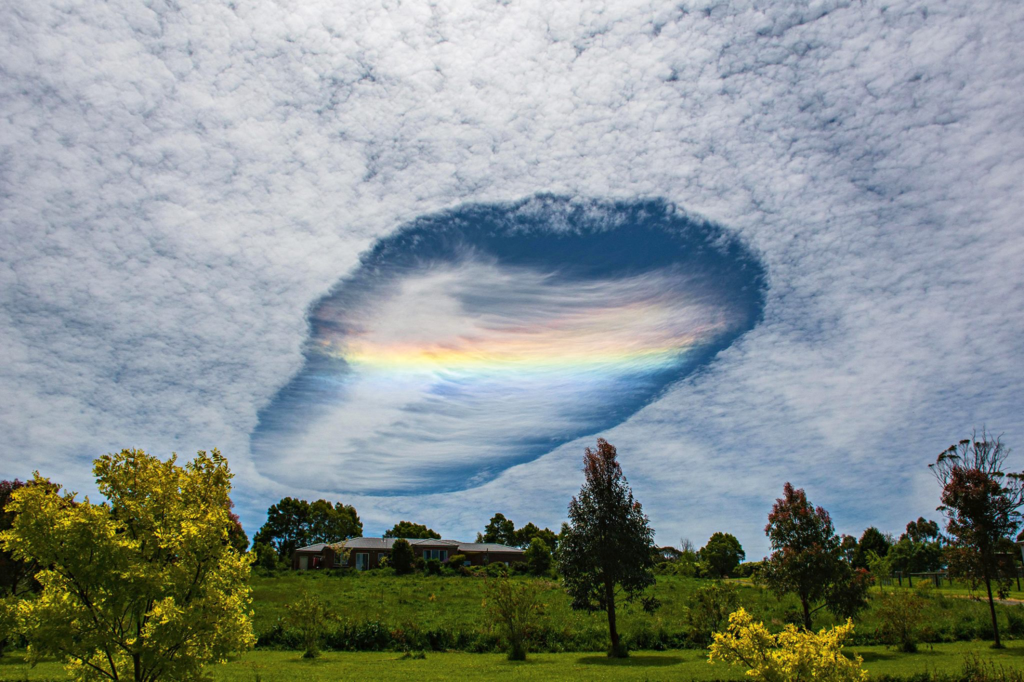 Gyönyörű felhőjelenséget fotóztak Ausztráliában