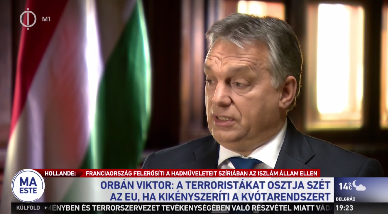 Orbán: a német kancellárra a német és az európai baloldal kényszeríti rá azt a migránspolitikát, amelyet jelenleg képviselni kénytelen