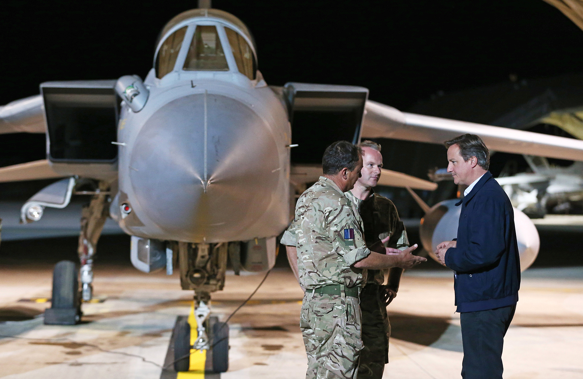 A britek már bombáznak Szíriában