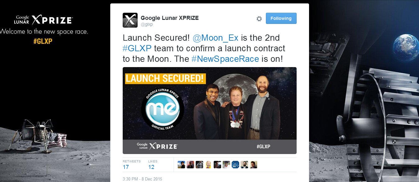Élesedik a Google Lunar XPRIZE holdversenye