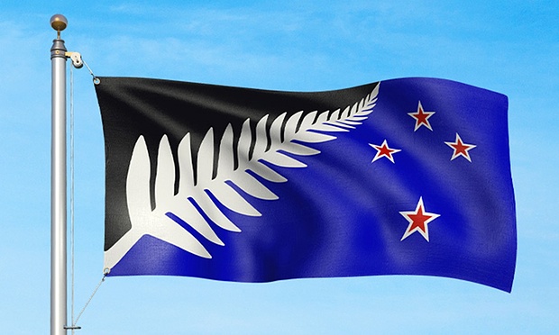 Ezt a zászlót választották ki az új-zélandiak a népszavazáson