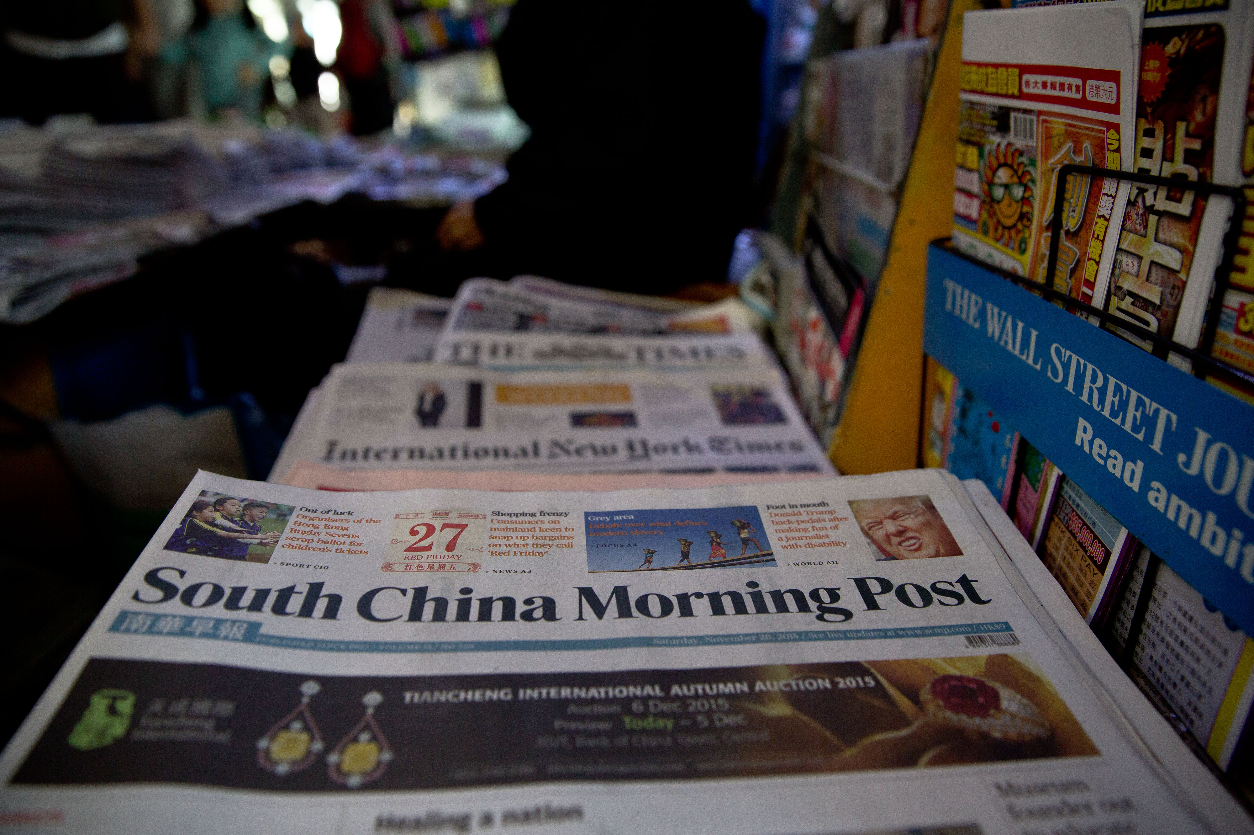 Az Alibaba 76 milliárd forintért vett egy hongkongi újságot