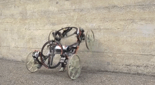 Elkészült a falra mászó robot