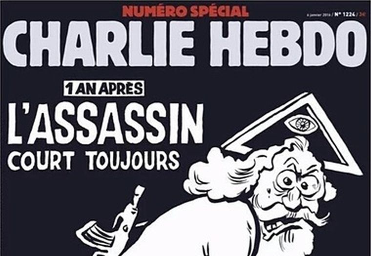 A terrorista Istent rakta címlapjára a mészárlás évfordulóján a Charlie Hebdo