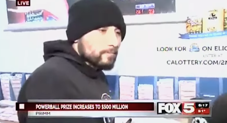 Ez a riporternő elég hamar megbánta, hogy élő adásban kérdezte meg a férfit, hogy mire költené a lottónyereményt