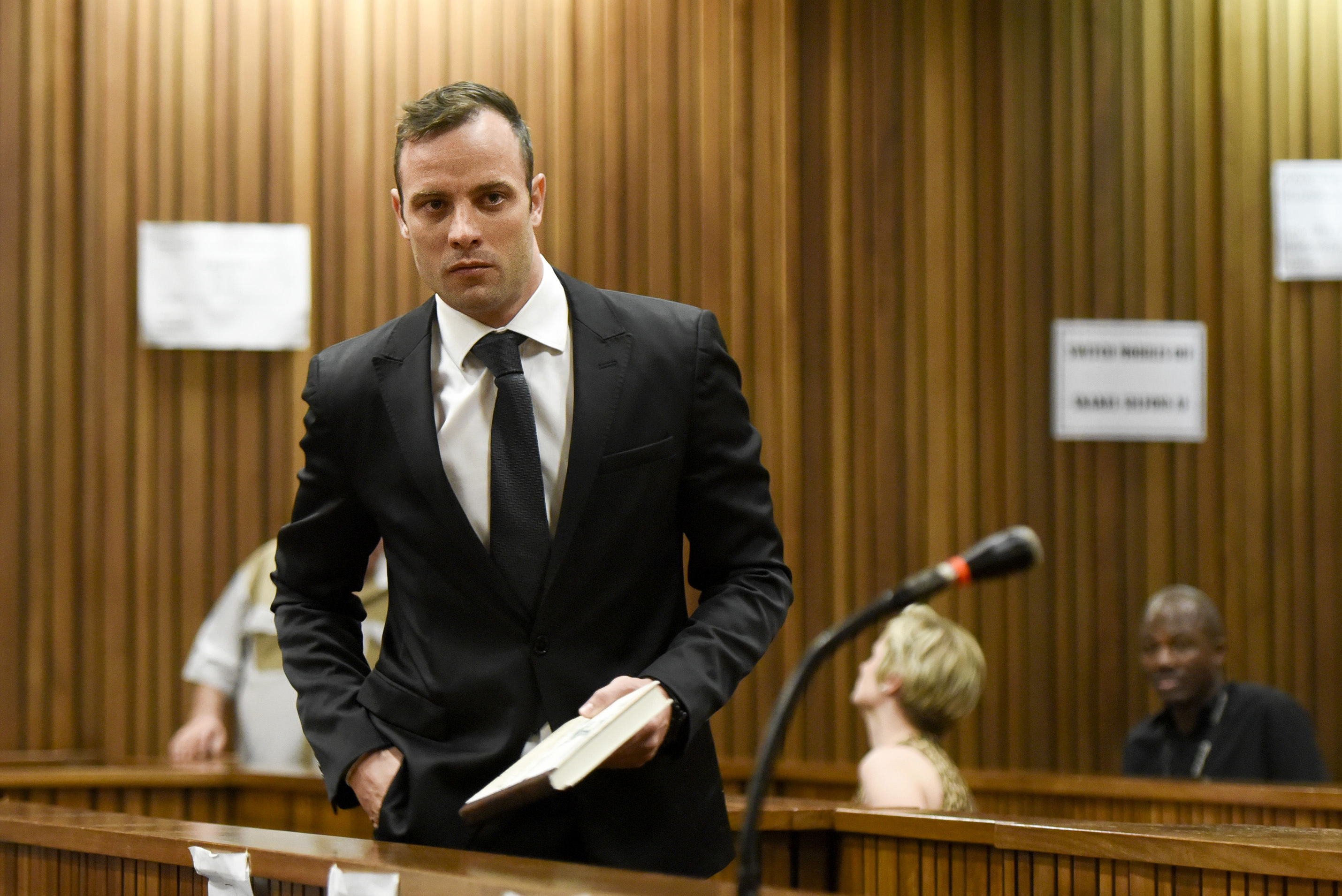 Oscar Pistorius a bíróság előtt