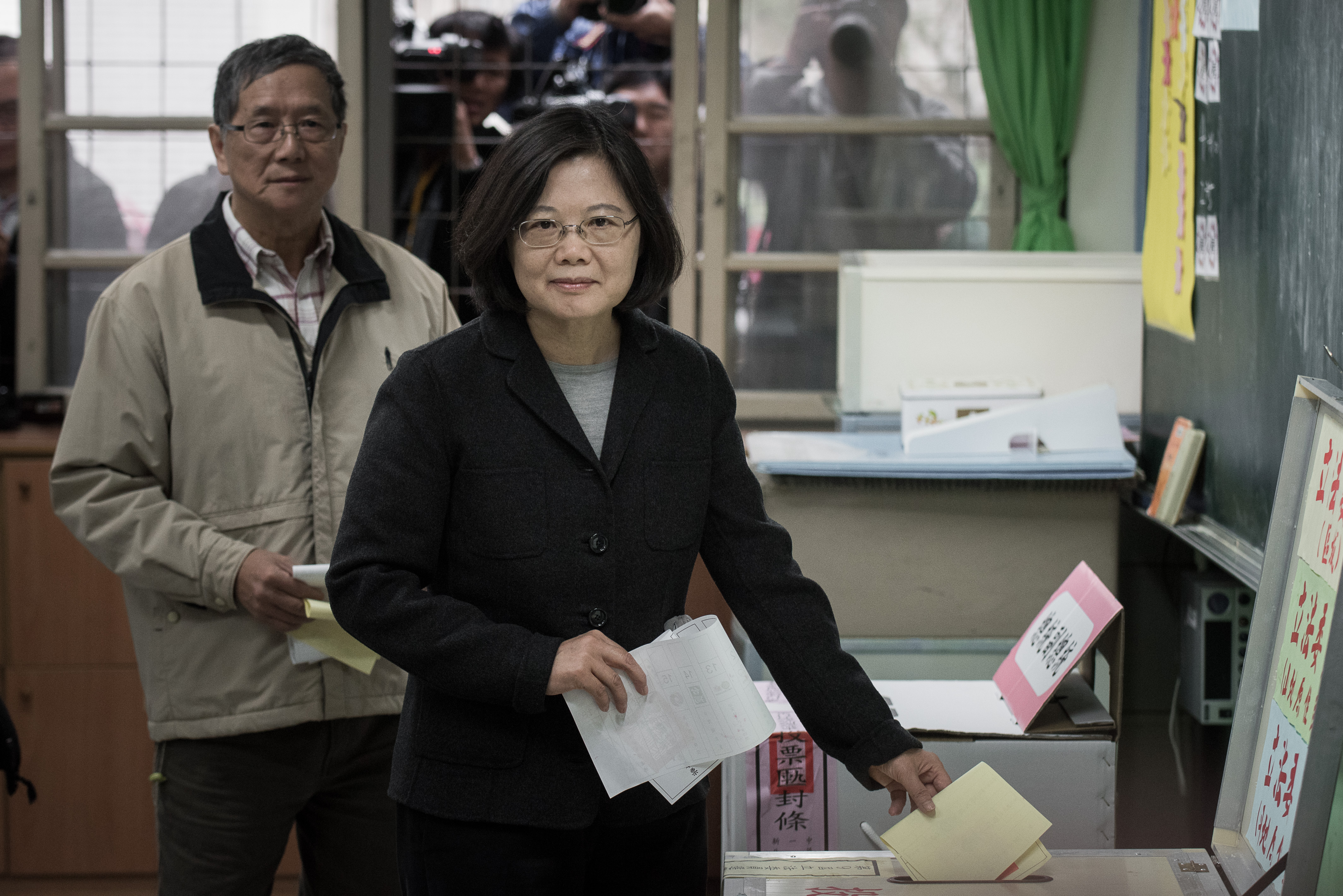 Először választott női elnököt Tajvan