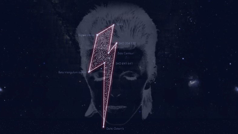 Csillagképet neveztek el David Bowie-ról