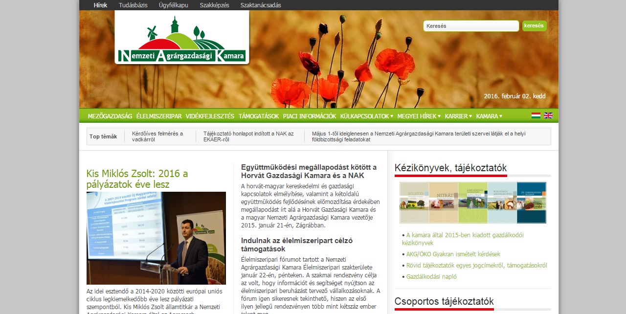 A Nemzeti Agrárgazdasági Kamara 471 milliót költött erre a béna honlapra, ezért a DK feljelentést tett