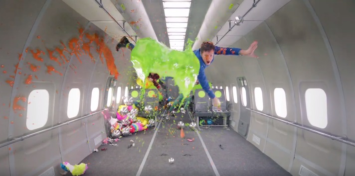 Kikapcsolta a gravitációt az OK Go