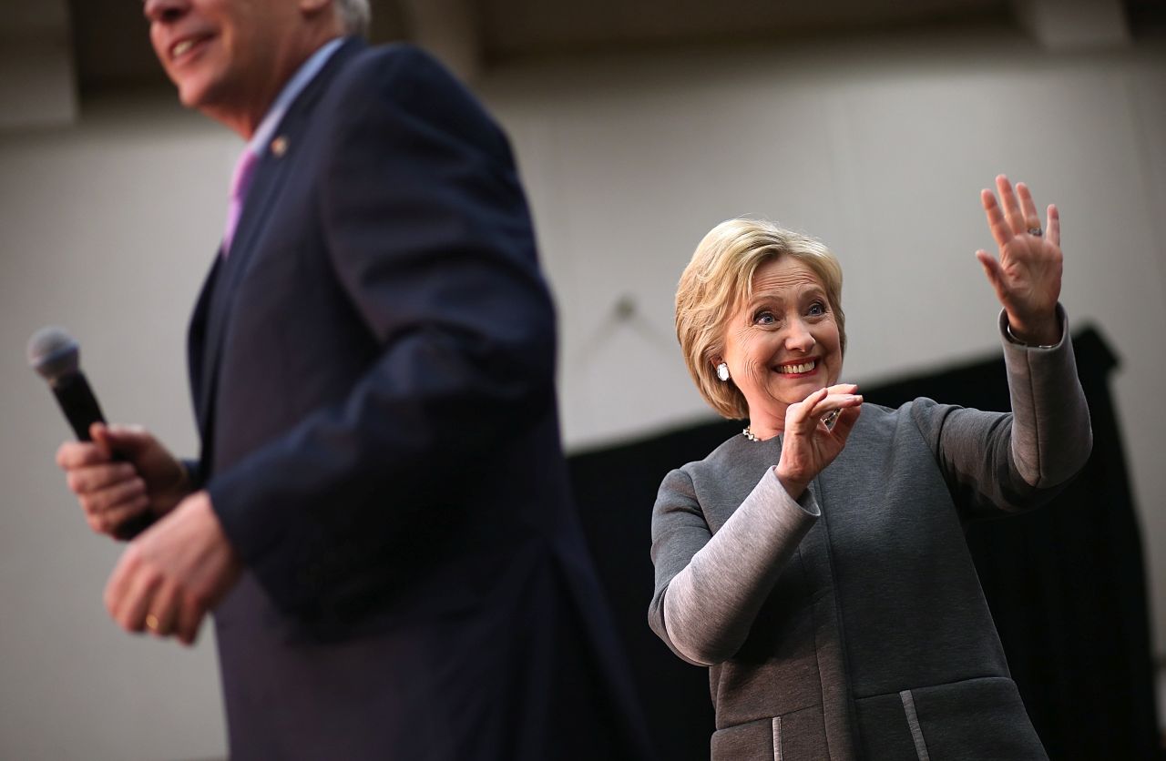 Hillary Clinton már elnökjelöltként beszélt Brooklynban