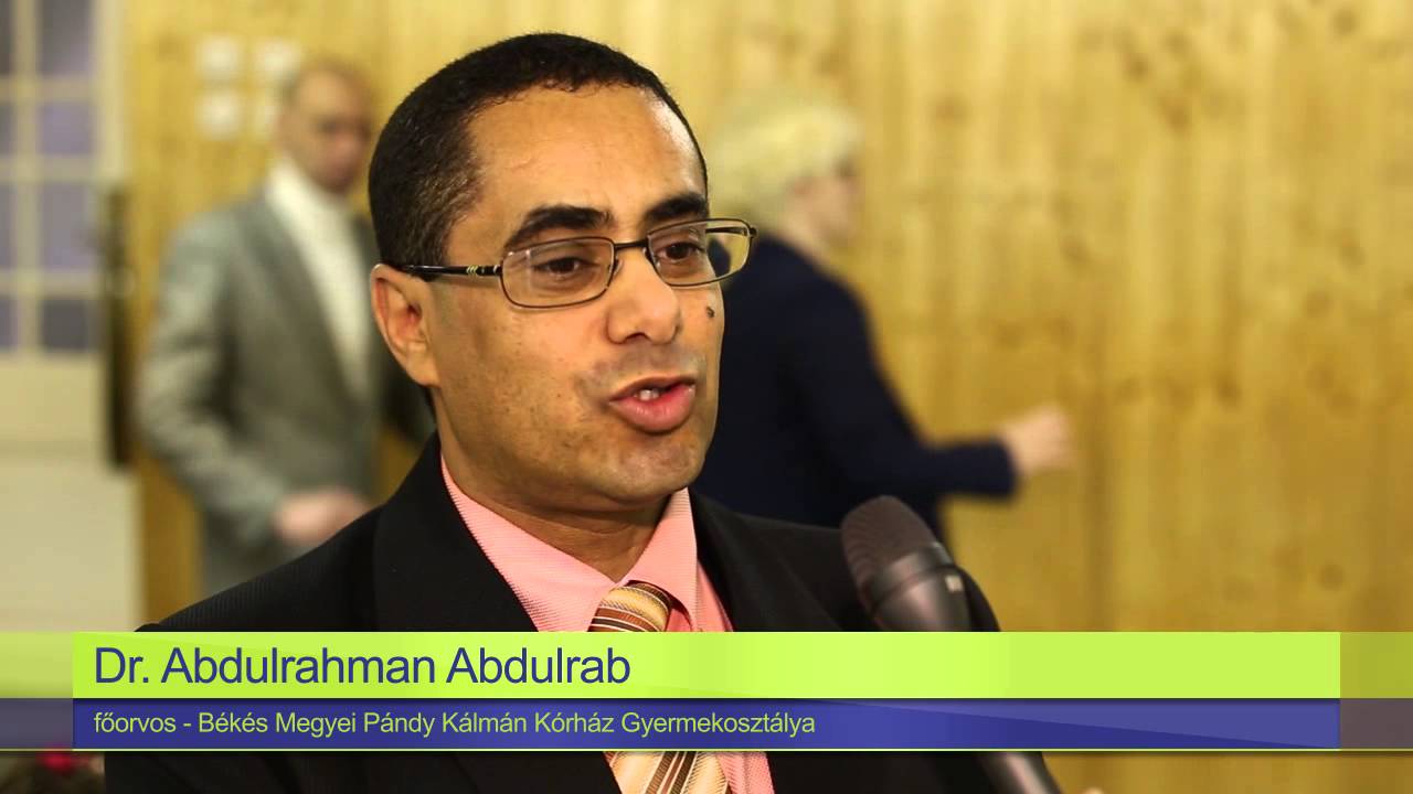 Dr. Abdulrahman Abdulrab Mohamed lett az év orvosa Magyarországon
