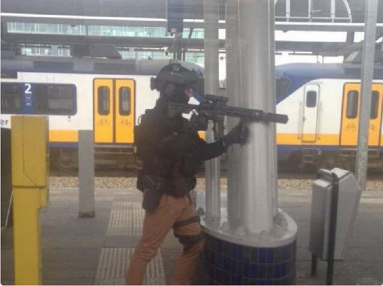 Gyanús csomagot találtak egy belga vonaton Hollandiában