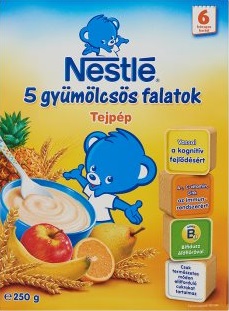 A Nébih betiltotta a Nestlé egyik, gyerekeknek szánt tejpépét