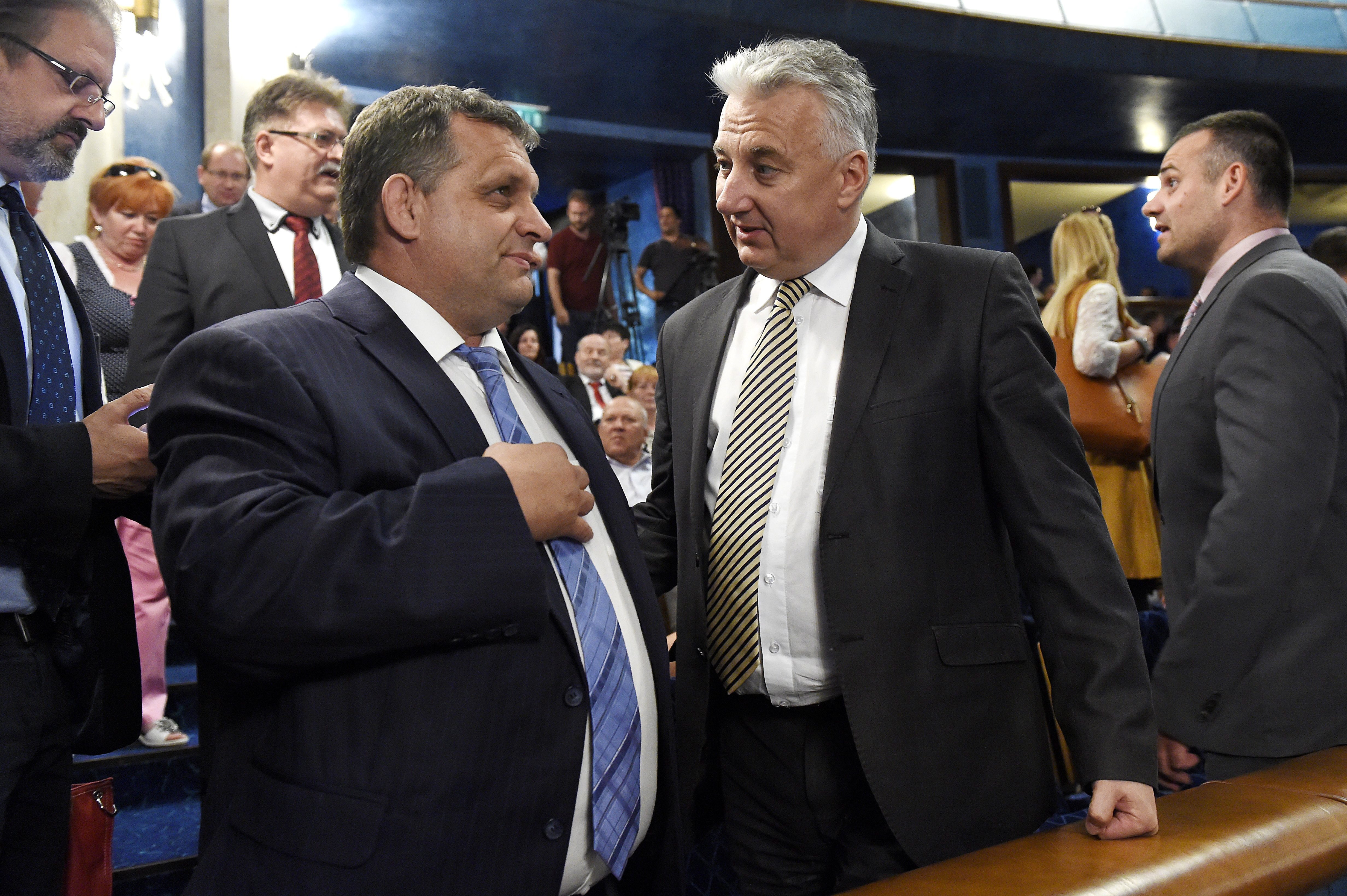 Orbán Győző és Semjén Zsolt - Fotó: MTI/Kovács Tamás