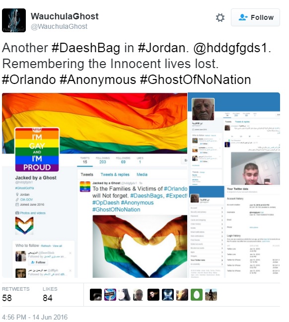 Feltörték és homoszexuális propagandával árasztották el az ISIS harcosainak Twittereit