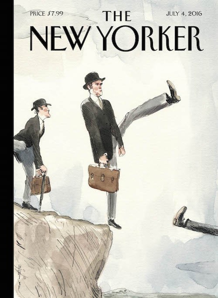 Ilyen lesz a Brexit utáni első New Yorker-címlap