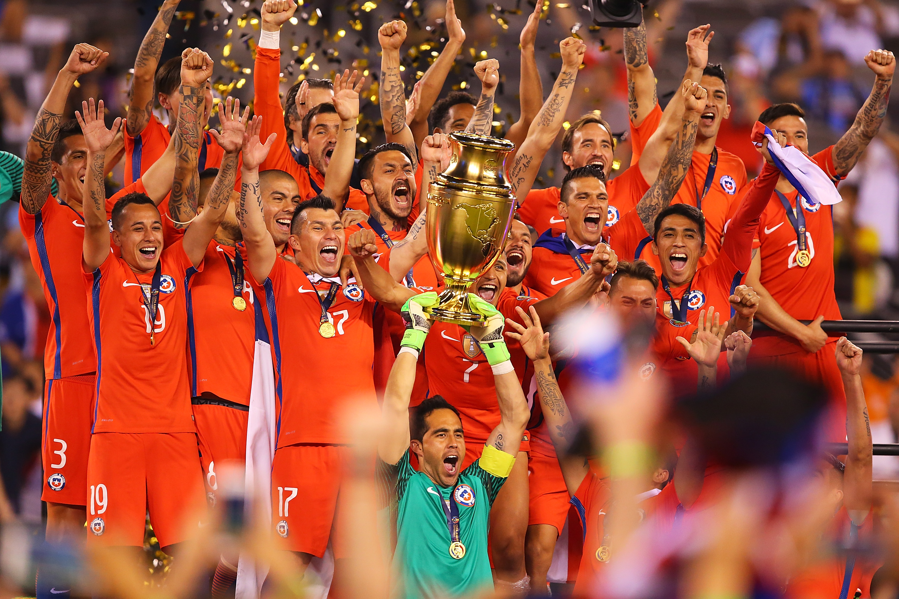 Chile nagy meglepetésre lenyomta Argentínát a Copa America döntőjében