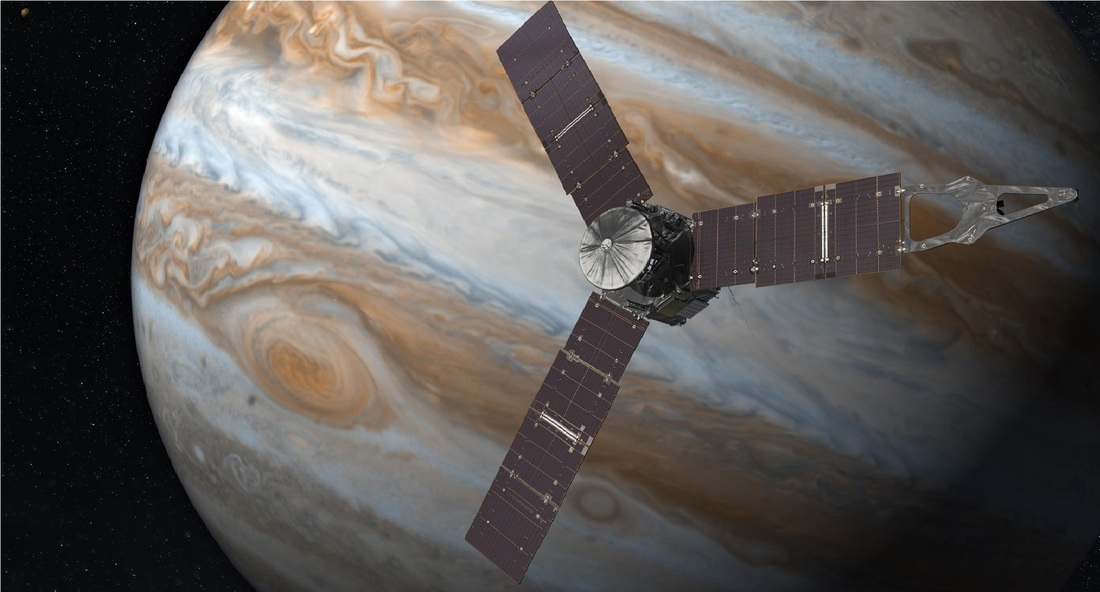 A Juno az első olyan űrszonda a külső naprendszerben, amely napelemekkel nyer energiát.