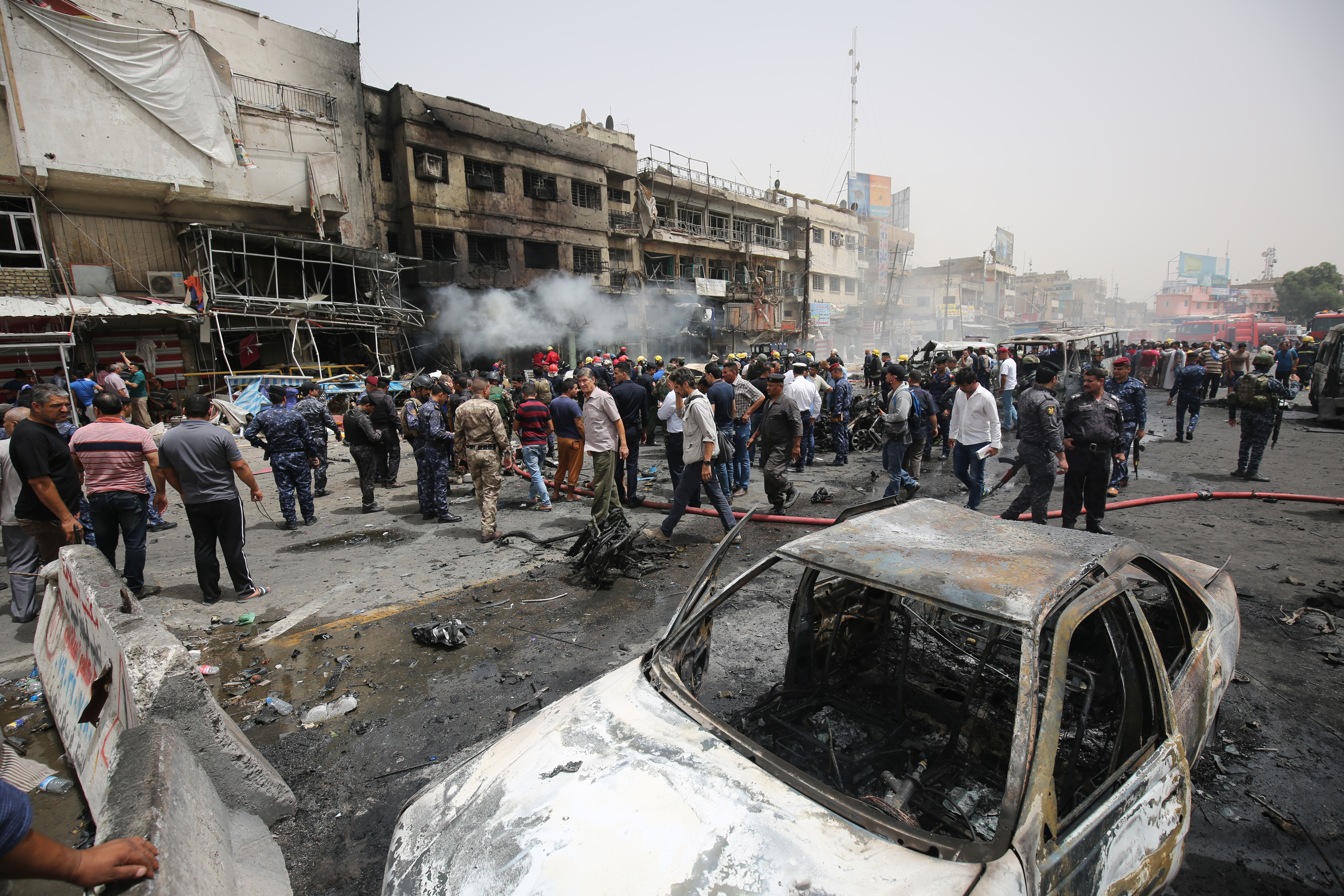 Bagdad legforgalmasabb pontján robbantott az Iszlám Állam