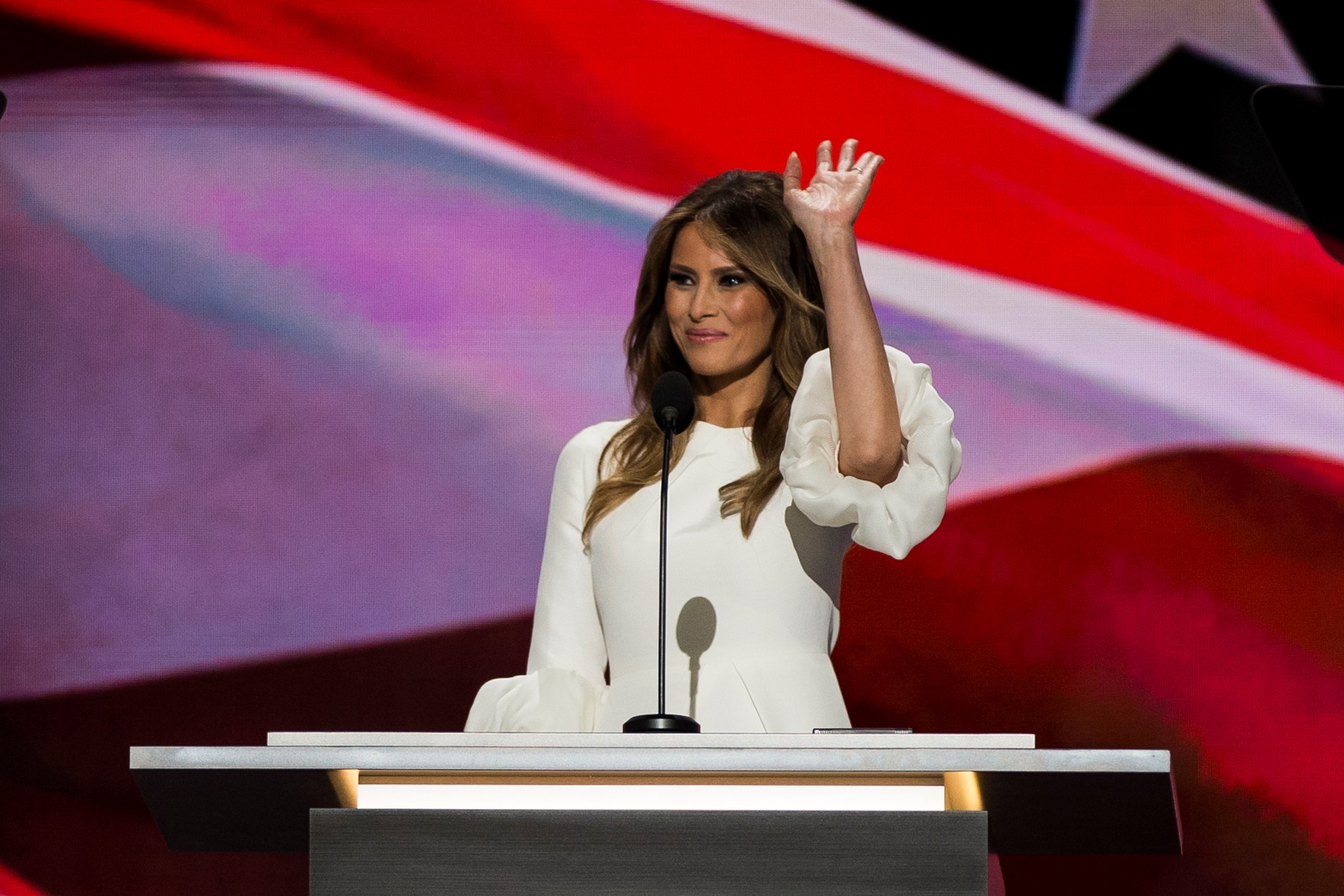 Melania Trump kiállt a világ elé, és húzott egy nagyot: elmondta Michelle Obama beszédét