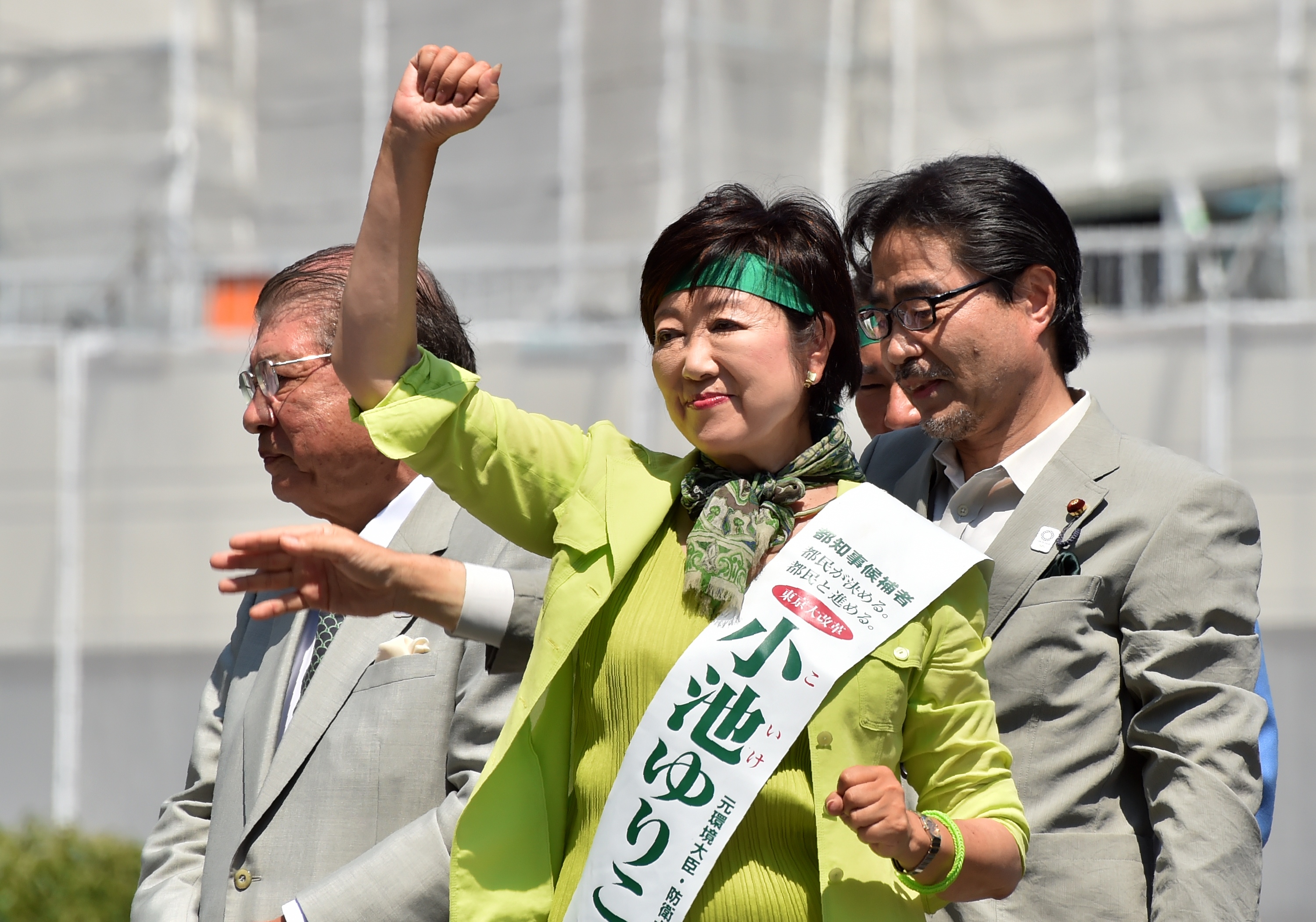 Koike Juriko az első nő, aki Tokió kormányzója lett