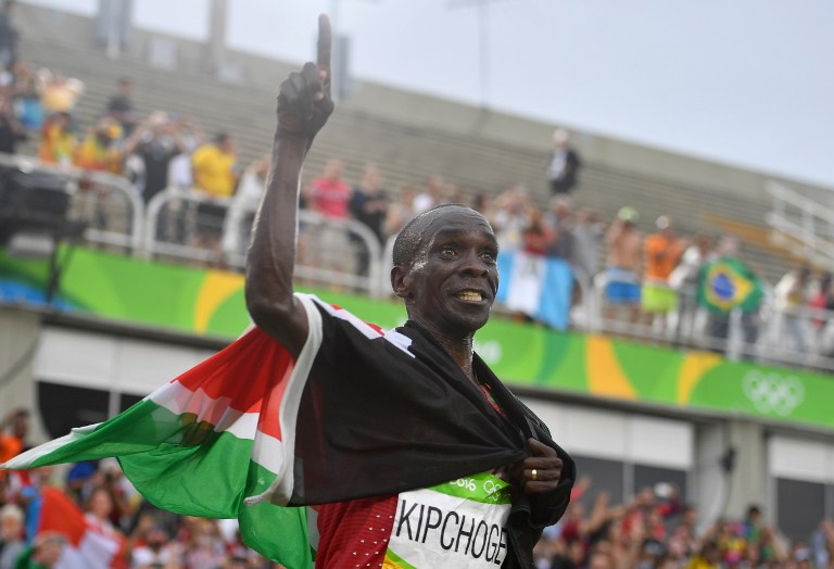 A kenyai Eliud Kipchoge nyerte a maratoni versenyt Rióban
