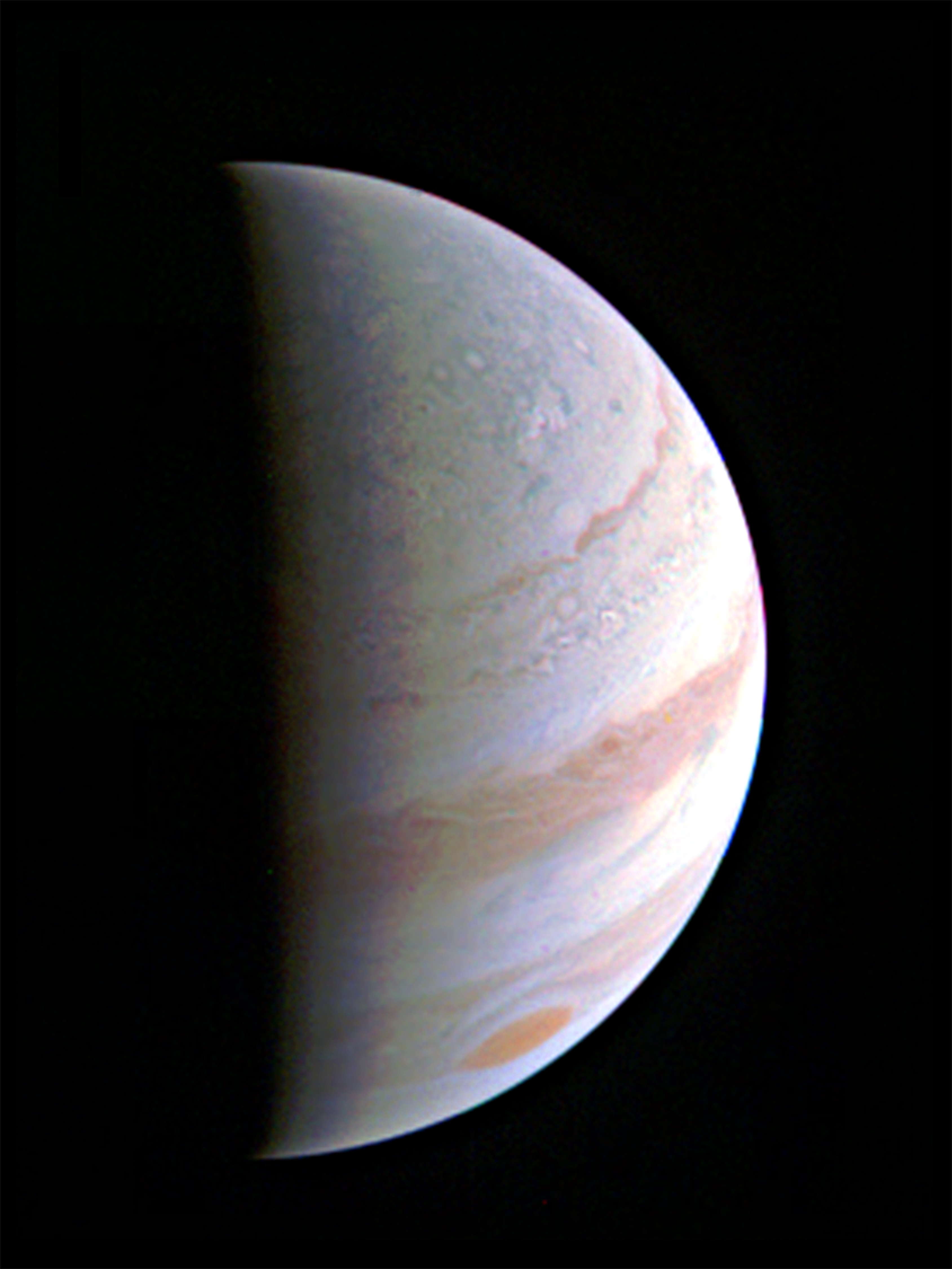 Az eddig legjobb képeket küldte a Jupiterről a Juno űrszonda