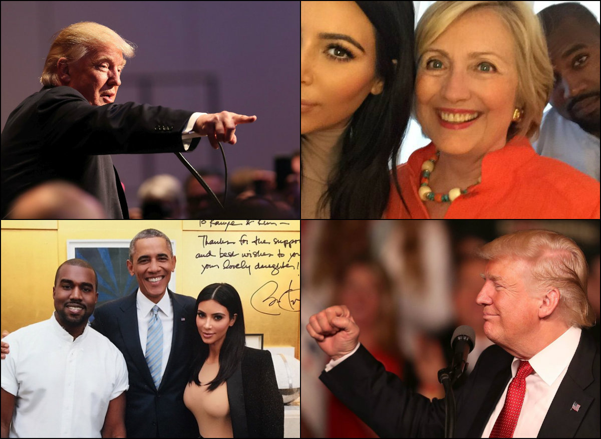 Kim Kardashian elgondolkodott, hogy talán Trumpra szavaz