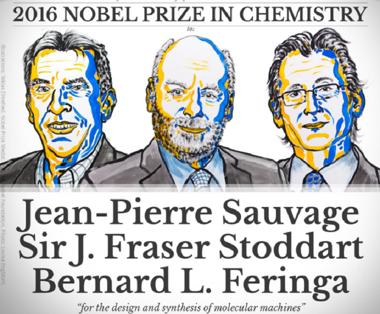 Nanogépek hozták a kémiai Nobelt