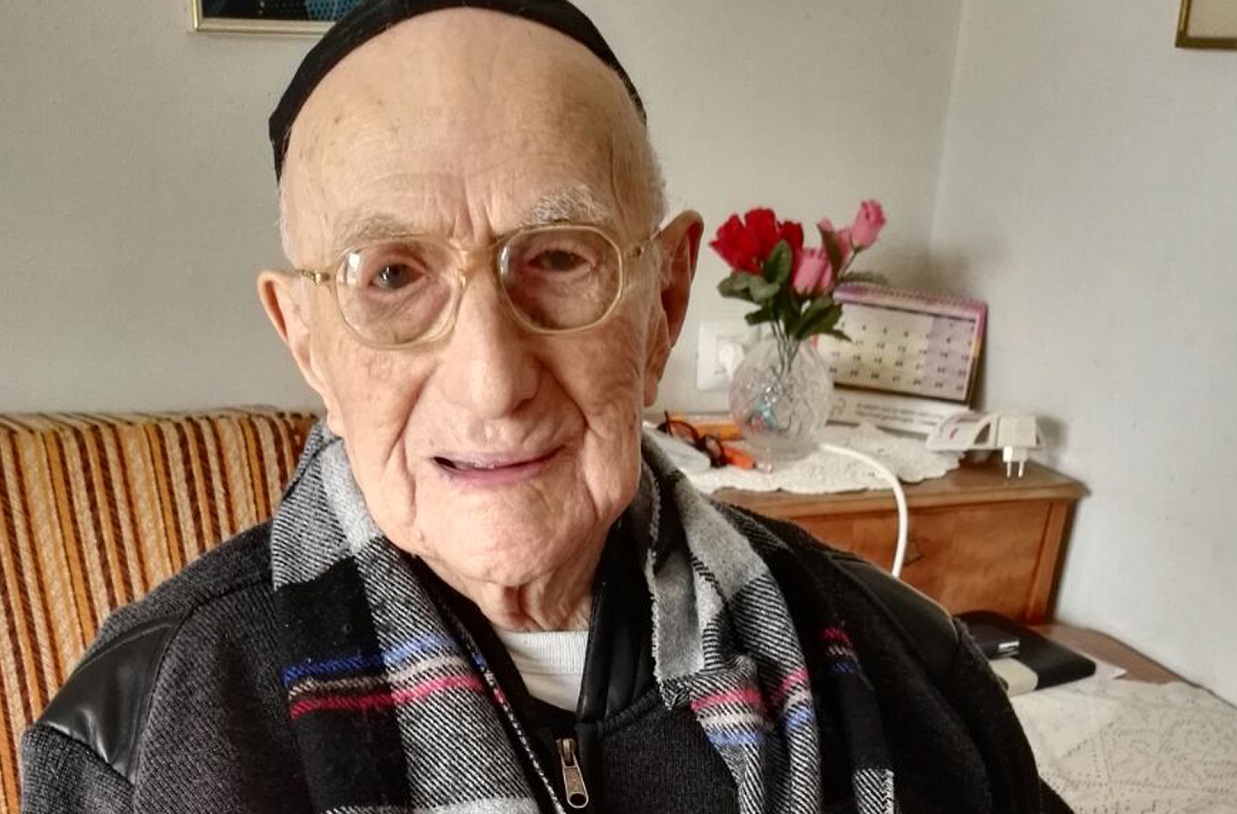 100 év csúszással tartotta meg bar micváját a világ legidősebb férfija