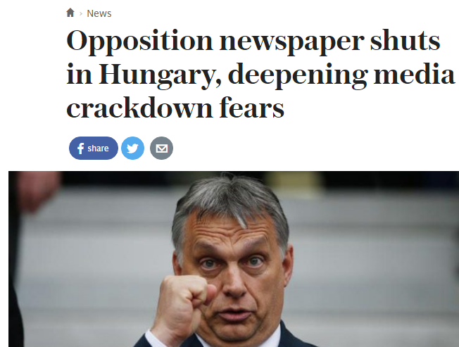 Úgy hasít végig a világon a magyar újságbezárás, ahogy az orosz és török médiahírek szoktak