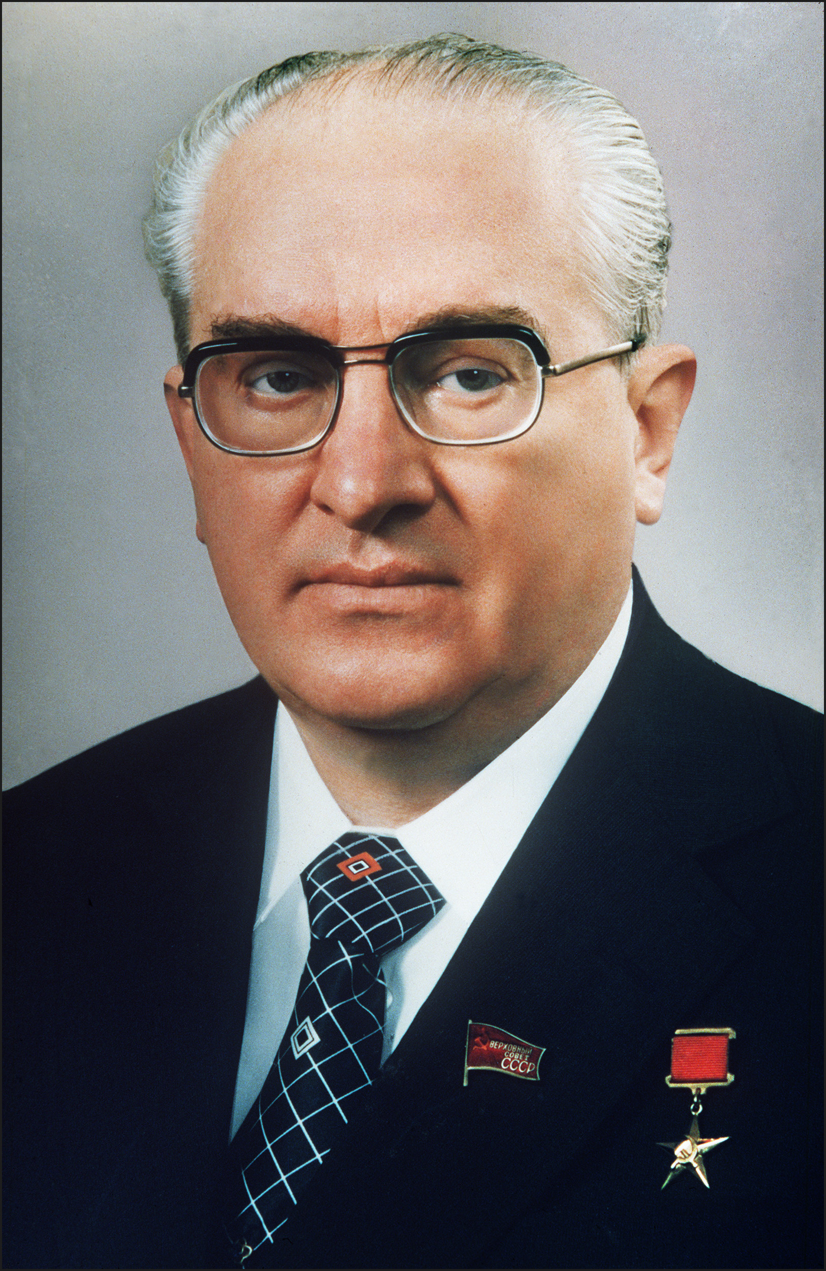 Jurij Andropov 1982-ben (AFP PHOTO / TASZSZ)