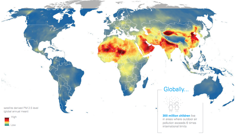 Kétmilliárd gyerek szívja a gázt világszerte
