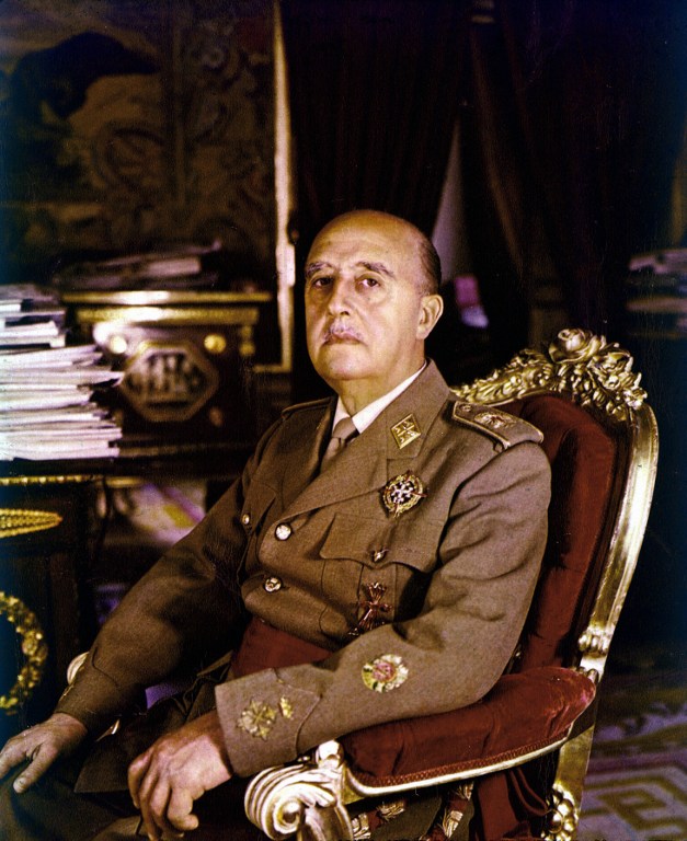 Francisco Franco. Fotó: Berzioli © Farabola/ Leemage